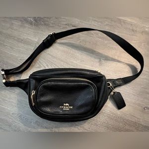 COACH BELT BAG - great condition - black